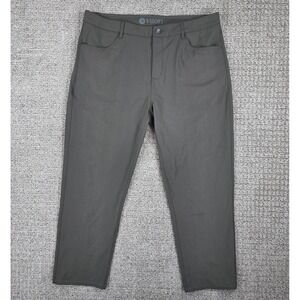 Vuori Mens Meta Pant Green Performance Chino V430 Size 36x28